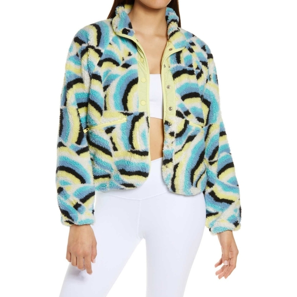 FREE PEOPLE MOVEMENT Rocky Ridge Sherpa Bomber Jacket - Picture 5 of 10